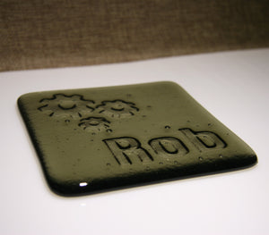 Cogs Personalised Coaster
