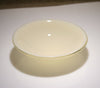 Well Made Stuff - Handmade cream opal fused art glass bowl designed as a gift to give - deep rich creamy shade