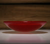 Well Made Stuff - Handmade Deep red opal colour fused art glass small bowl - something absolutely brilliant for Mr Oakley
