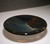 Well Made Stuff - Handmade petrified wood opal colour fused art glass small dish - perfect for a gift or something for your home - wonderful present
